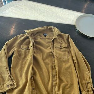 Patagonia cotton long sleeve flannel shirt